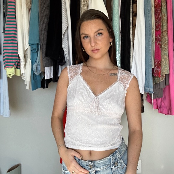 lmost Famous lace tank top - Picture 1 of 4